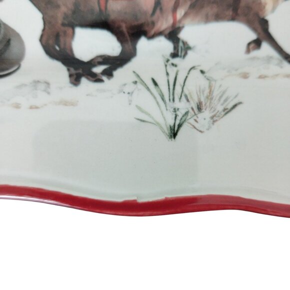 Better Homes And Gardens Heritage Collection Ceramic Platter Serving Tray Plate - Picture 5 of 10